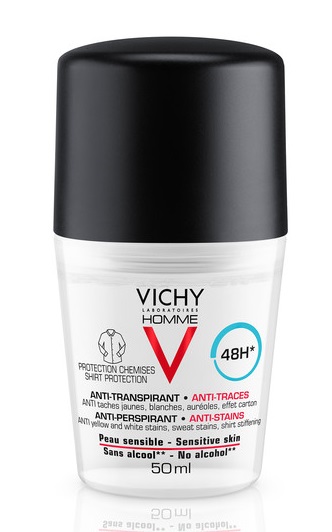 VICHY HOMME DEO ANTI-MACCHIE 50 ML - famajoy.it