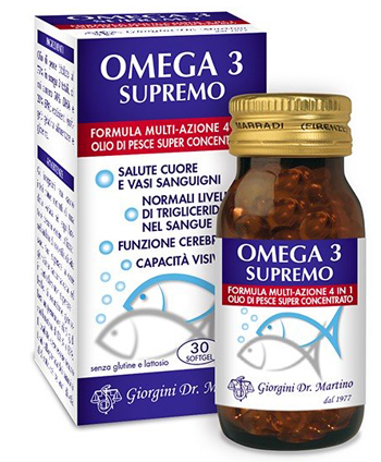 OMEGA 3 SUPREMO 30 SOFTGEL - famajoy.it