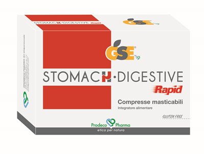 GSE STOMACH DIGESTIVE RAPID 24 COMPRESSE MASTICABILI - famajoy.it