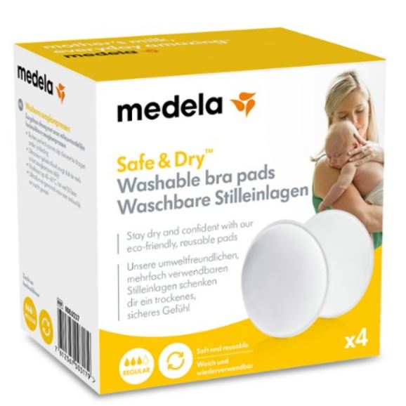 SAFE & DRY COPPETTA ASSORBILATTE LAVABILE 4 PEZZI - famajoy.it