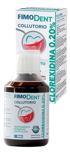 FIMODENT COLLUTORIO CLOREXIDINA SPDD 0,20% (equivalente Curasept 0.20) 200 ML - famajoy.it