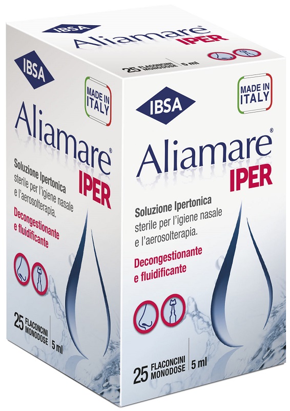 ALIAMARE 25 FLACONCINI IPERTONICI DA 5 ML - famajoy.it