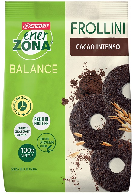 ENERZONA FROLLINI GUSTO FONDENTE INTENSO 250 G - famajoy.it