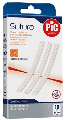 CEROTTO PER SUTURA PIC SOLUTION 6 X 100 MM 10 PEZZI - famajoy.it