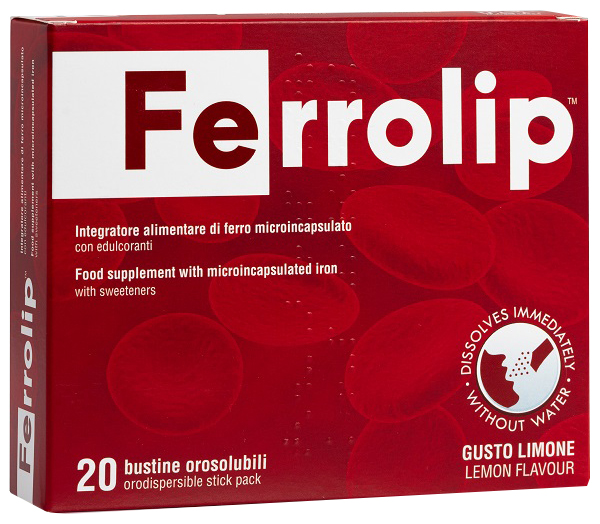 FERROLIP 20 BUSTINE OROSOLUBILI GUSTO LIMONE - famajoy.it