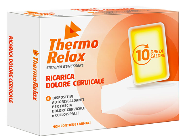 THERMORELAX RICARICA PER FASCIA CERVICALE/COLLO E SPALLE 6 PEZZI - famajoy.it