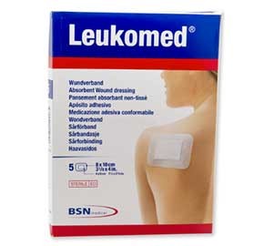 LEUKOMED MEDICAZIONE POST-OPERATORIA IN TESSUTO NON TESSUTO 7,2 X 5 CM - famajoy.it