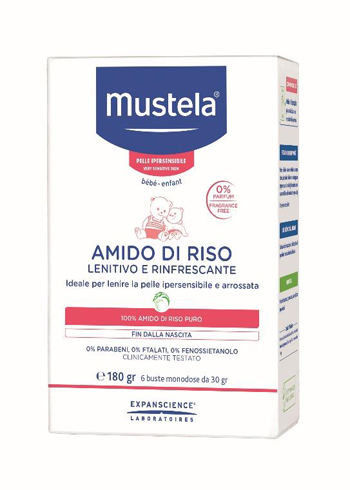 MUSTELA AMIDO DI RISO 180 G - famajoy.it