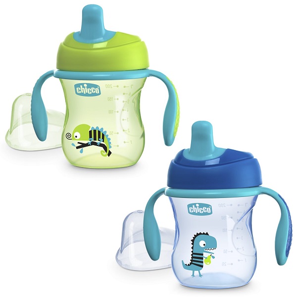 CHICCO TAZZA TRAINING AZZURRA 6 MESI - famajoy.it