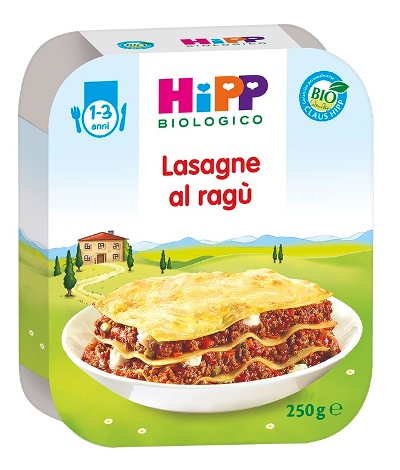 HIPP BIO LASAGNE AL RAGU VASCHETTA 250 G - famajoy.it