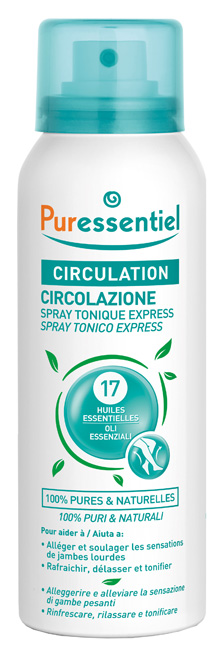 PURESSENTIEL SPRAY TONICO EXPRESS CIRCOLAZIONE 100 ML - famajoy.it