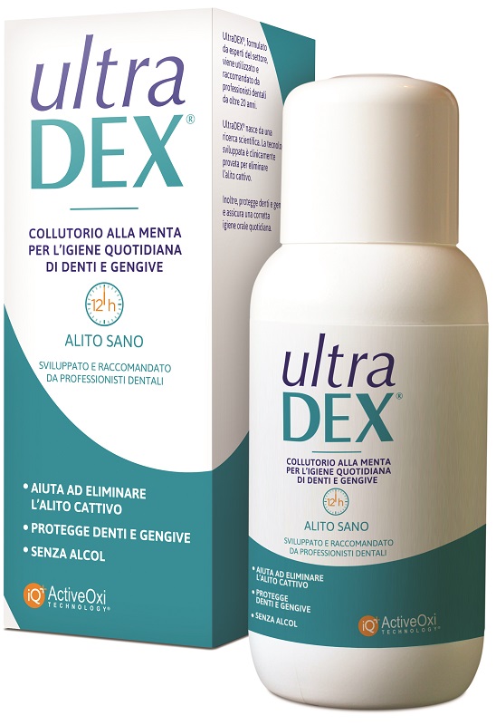ULTRADEX COLLUTORIO ALITO SANO 250 ML SENZA ALCOOL - famajoy.it