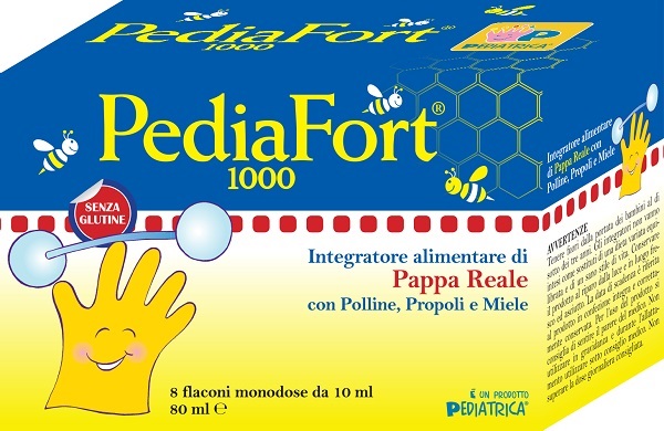 PEDIAFORT 1000 8 FLACONCINI 10 ML - famajoy.it