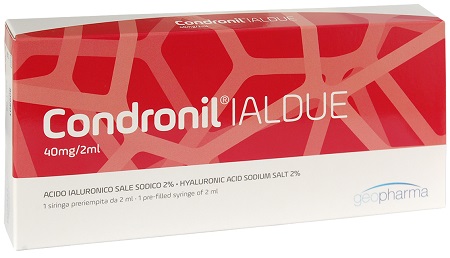 SIRINGA INTRA-ARTICOLARE CONDRONIL IALDUE PRERIEMPITA ACIDO IALURONICO SALE SODICO 40 MG 2 ML - famajoy.it