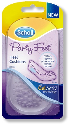 PLANTARE ORTOPEDICO SCHOLL PARTY FEET GEL ACTIVE TALLONE - famajoy.it