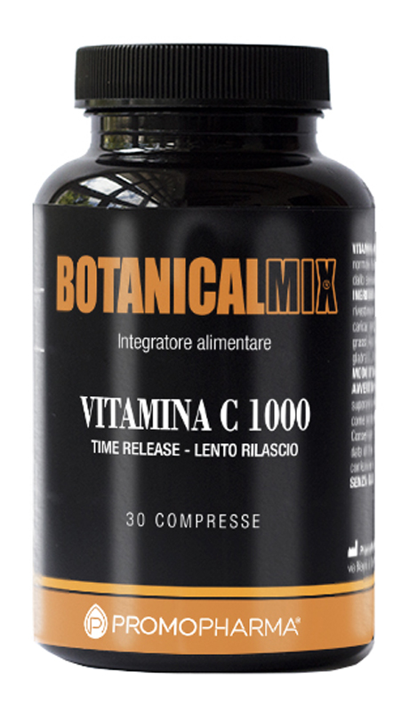 VITAMINA C 1000 BOTANICAL MIX 30 COMPRESSE - famajoy.it
