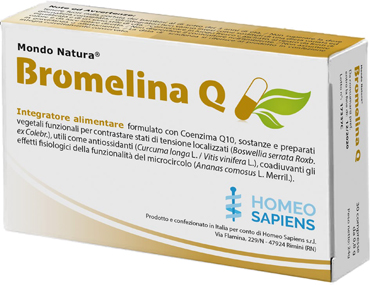 BROMELINA Q MONDO NATURA 30 COMPRESSE - famajoy.it