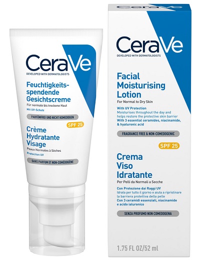 CERAVE CREMA VISO IDRATANTE SPF25 52 ML - famajoy.it