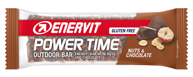 ENERVIT POWER TIME BARRETTA SENZA GLUTINE AL CIOCCOLATO 1 PEZZO - famajoy.it