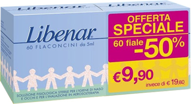 FIALE MONODOSE LIBENAR 60 PEZZI DA 5 ML - famajoy.it