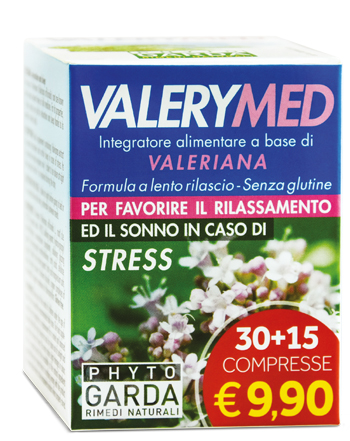 VALERYMED RILASCIO PROLUNGATO 30 + 15 COMPRESSE - famajoy.it