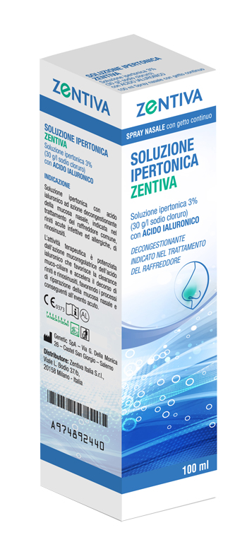 SOLUZIONE IPERTONICA ZENTIVA SPRAY NASALE 100 ML - famajoy.it
