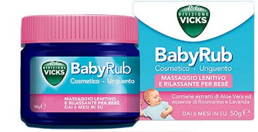 VICKS BABYRUB UNGUENTO 50 G - famajoy.it