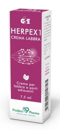 GSE HERPEX 1 CREMA LABBRA 7,5 ML - famajoy.it
