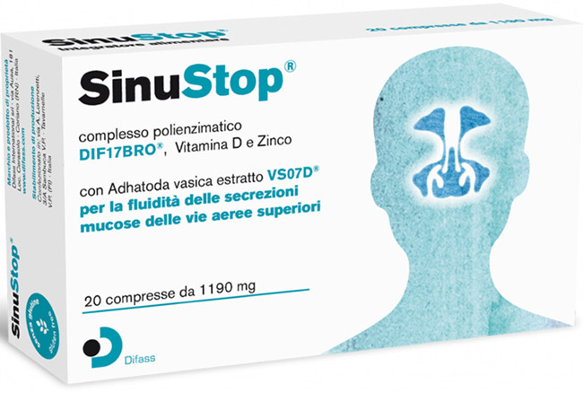 SINUSTOP 20 COMPRESSE DA 1190 MG - famajoy.it