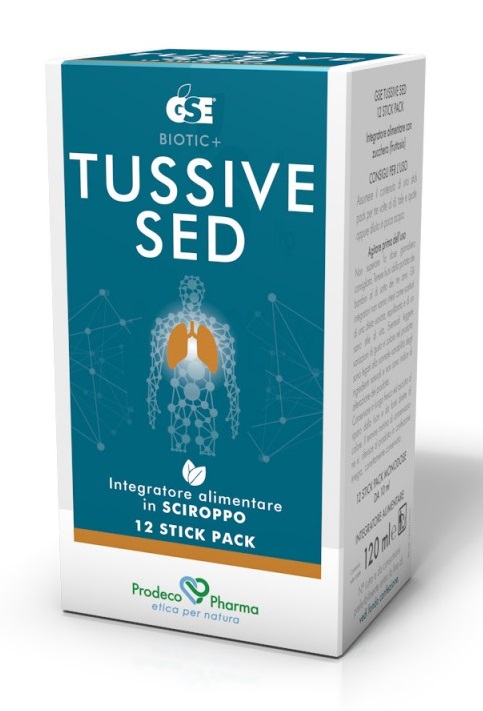 GSE TUSSIVE SED 12 STICKPACK - famajoy.it