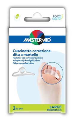 CORRETTORE DITA A MARTELLO MASTER-AID FOOTCARE LARGE 2 PEZZI C13 - famajoy.it