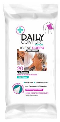 DAILY COMFORT SENIOR PANNI IGIENE CORPO 24 PEZZI - famajoy.it