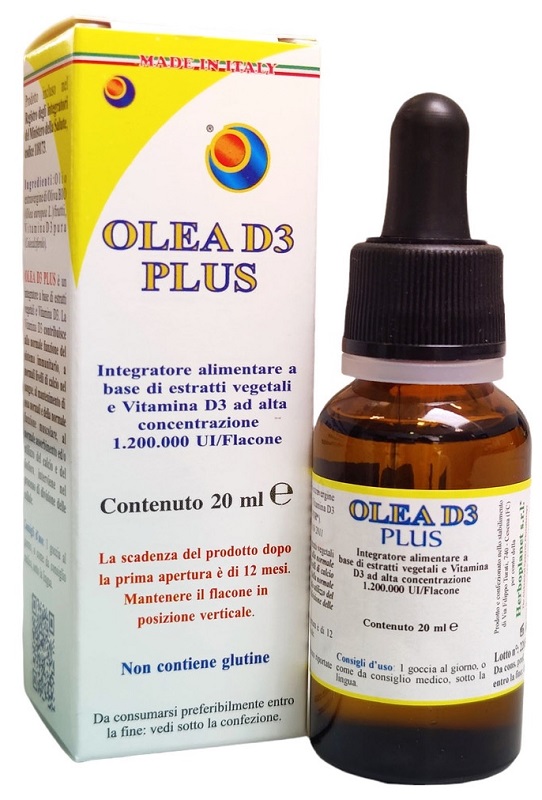 OLEA D3 PLUS GOCCE 20 ML - famajoy.it
