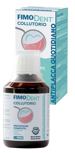 FIMODENT COLLUTORIO ANTIPLACCA QUOTIDIANO 200 ML - famajoy.it