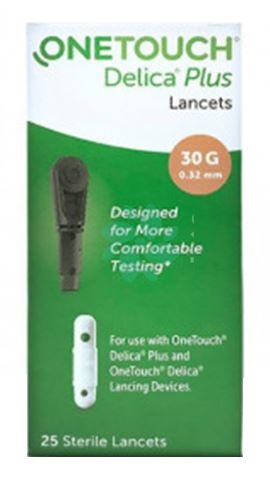 LANCETTE PUNGIDITO ONETOUCH DELICA PLUS 25 PEZZI - famajoy.it