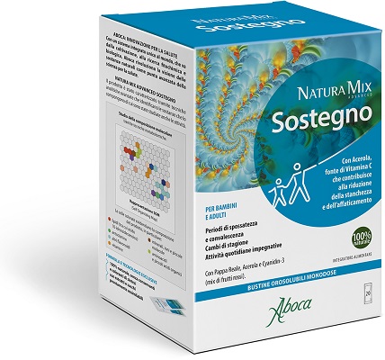NATURA MIX ADVANCED SOSTEGNO OROSOLUBILE 20 BUSTINE - famajoy.it