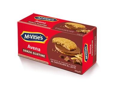 MC VITIE'S AVENA AL CIOCCOLATO AL LATTE SENZA GLUTINE 150 G - famajoy.it