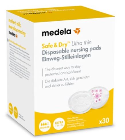 SAFE & DRY COPPETTA ASSORBILATTE ULTRA THIN 30 PEZZI - famajoy.it