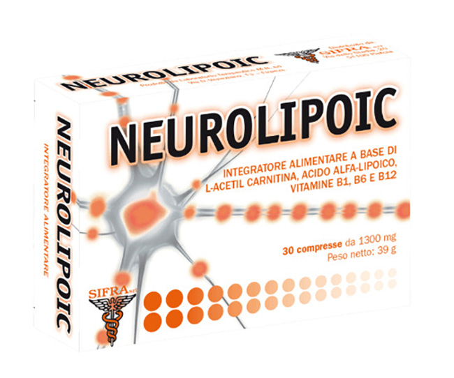 NEUROLIPOIC 30 COMPRESSE - famajoy.it