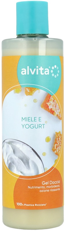 ALVITA GEL DOCCIA MIELE/YOGURT 300 ML - famajoy.it