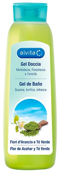 ALVITA GEL DOCCIA FIORI ARANCIO/TE' VERDE 300 ML - famajoy.it