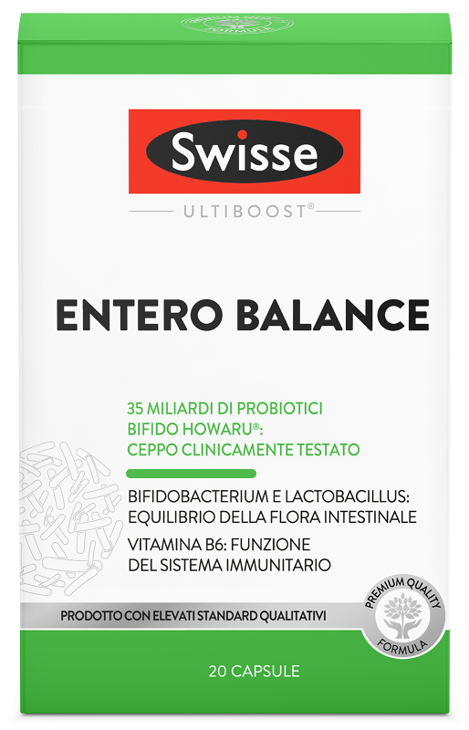 SWISSE ULTIBOOST ENTERO BALANCE 20 CAPSULE - famajoy.it