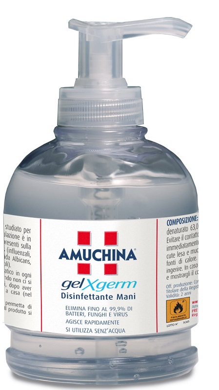 AMUCHINA GEL X-GERM DISINFETTANTE MANI 250 ML - famajoy.it