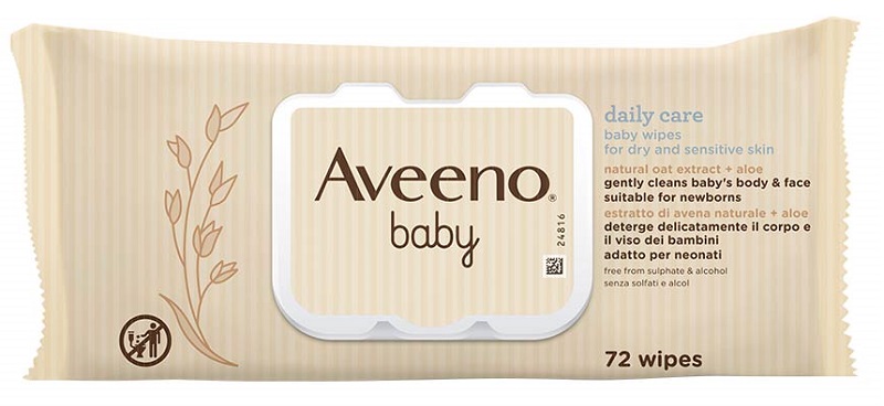 AVEENO BABY SALVIETTINE 72 PEZZI - famajoy.it