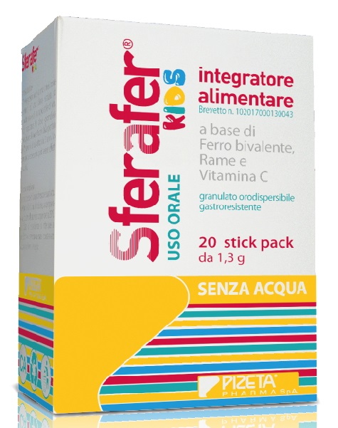 SFERAFER KIDS 20 STICK PACK - famajoy.it