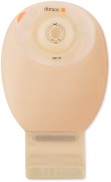 DANSAC NOVALIFE TRE 1 SACCA APERTA OPACA SOFTCONVEX MIDI PER ILEOSTOMIA CON FINESTRA RITAGLIABILE 15-24MM 350 ML 10 PEZZI - famajoy.it