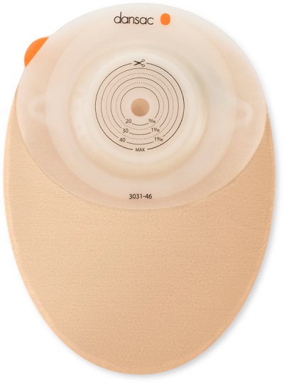 DANSAC NOVALIFE TRE 1 SACCA CHIUSA OPACA CONVEX MIDI PER COLOSTOMIA CON FINESTRA RITAGLIABILE 15-24 MM 430 ML 10 PEZZI - famajoy.it