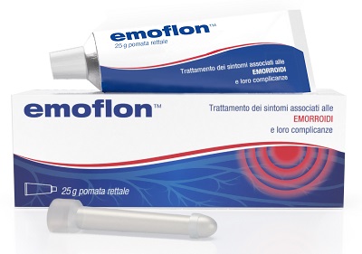 EMOFLON POMATA RETTALE TUBETTO 25 G CON APPLICATORE - famajoy.it