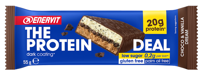 ENERVIT PROTEIN DEAL BARRETTA CHOVAN 55 G - famajoy.it