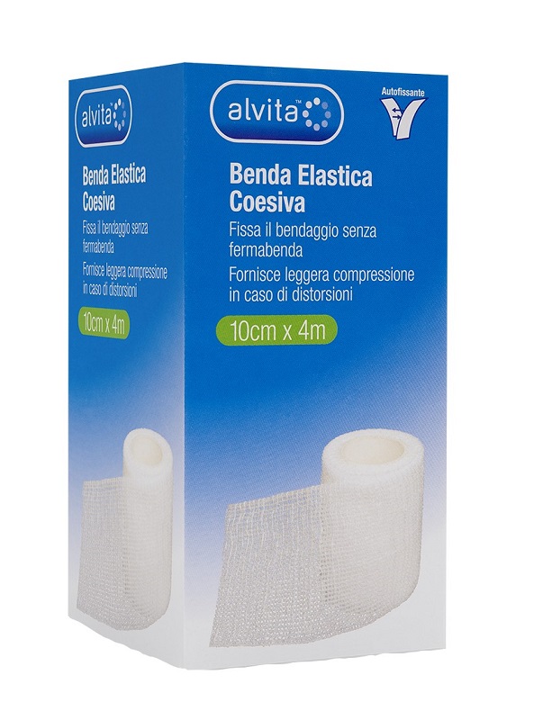 BENDA ELASTICA COESIVA ALVITA 10X4 - famajoy.it